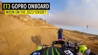 Eli Tomac Shreds the NEW 2023 Yamaha YZ450F! | GoPro Onboard