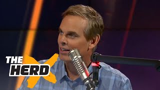 Jim Harbaugh and Colin Cowherd are friends again | THE HERD