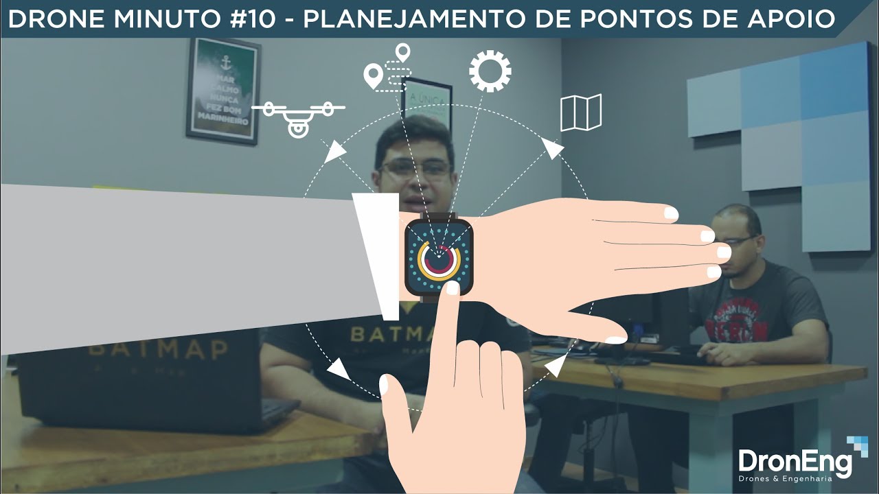 Drone minuto #10 - Planejamento dos pontos de apoio - YouTube