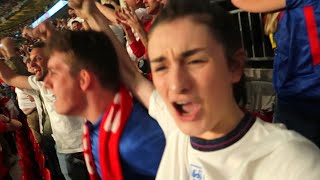 THE MOMENT ENGLAND SCORED A 104TH MINUTE WINNER TO REACH THE EURO 2020 FINAL