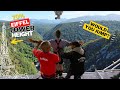 What its like jumping off the worlds highest bungee bridge bloukrans south africa