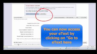 NCCERconnect: How an Instructor accesses their eText for the first time