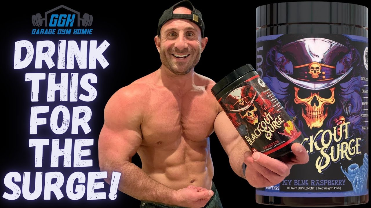 TRAIN TIL' YOU BLACK OUT! 🔌 Blackjack Nutrition Blackout Surge Pre