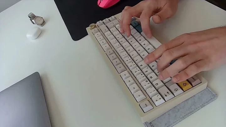 Qwertykeys QK75 Sound Test | KNC Red Jacket + Cherry PBT Keycaps (Modded Build)