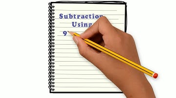 Subtraction using 9