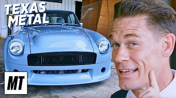 We Built a '69 MG for John Cena! | Texas Metal | MotorTrend