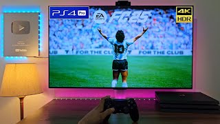 EA FC25 PS4 PRO 4K HDR Gameplay
