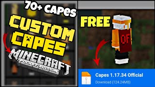 How To Download Custom Cape Skin Pack | MCPE | 1.17.34 | screenshot 2