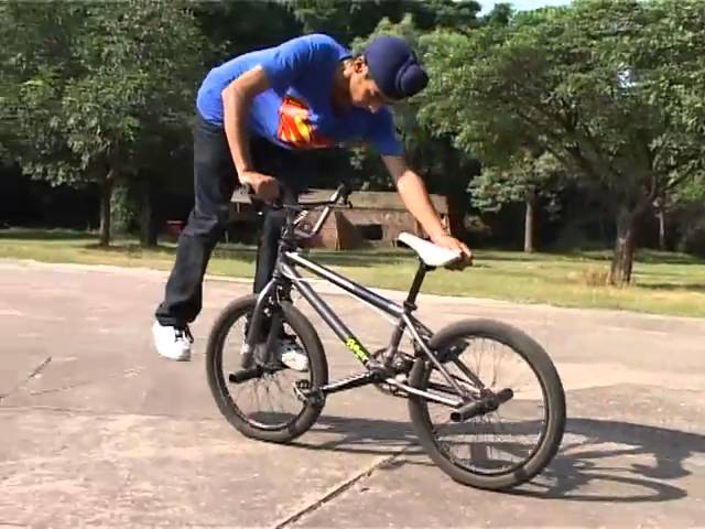 bmx bicycle stunt