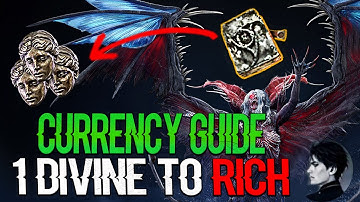 How Any Noob Can Get RICH With Just 1 Divine and Playing The Game - Currency Guide - Path of Exile 2