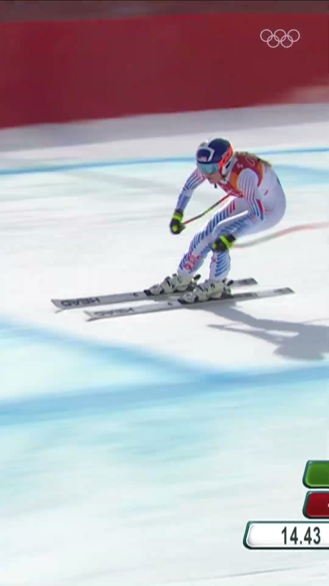 BTS of @LindseyVonn training with the US Ski Team in Copper. ?