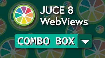 JUCE 8 Tutorial: Combo Boxes in C++ and WebView | Audio Plugin Development
