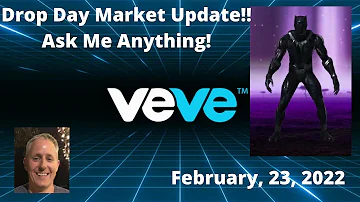Veve Market Update & chart analysis! Black Panter Drop Day Review! Superstar Money and Dino stop by!