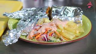 How to make Vegetable Wrap/Fusion healthy vegetable wrap/ultimate veggie wrap/healthy tortilla-naan.