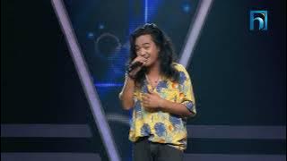 Rinchen Tamang (Riko Lama) 'Mooskan…' | The Voice of Nepal Season 4 - 2022