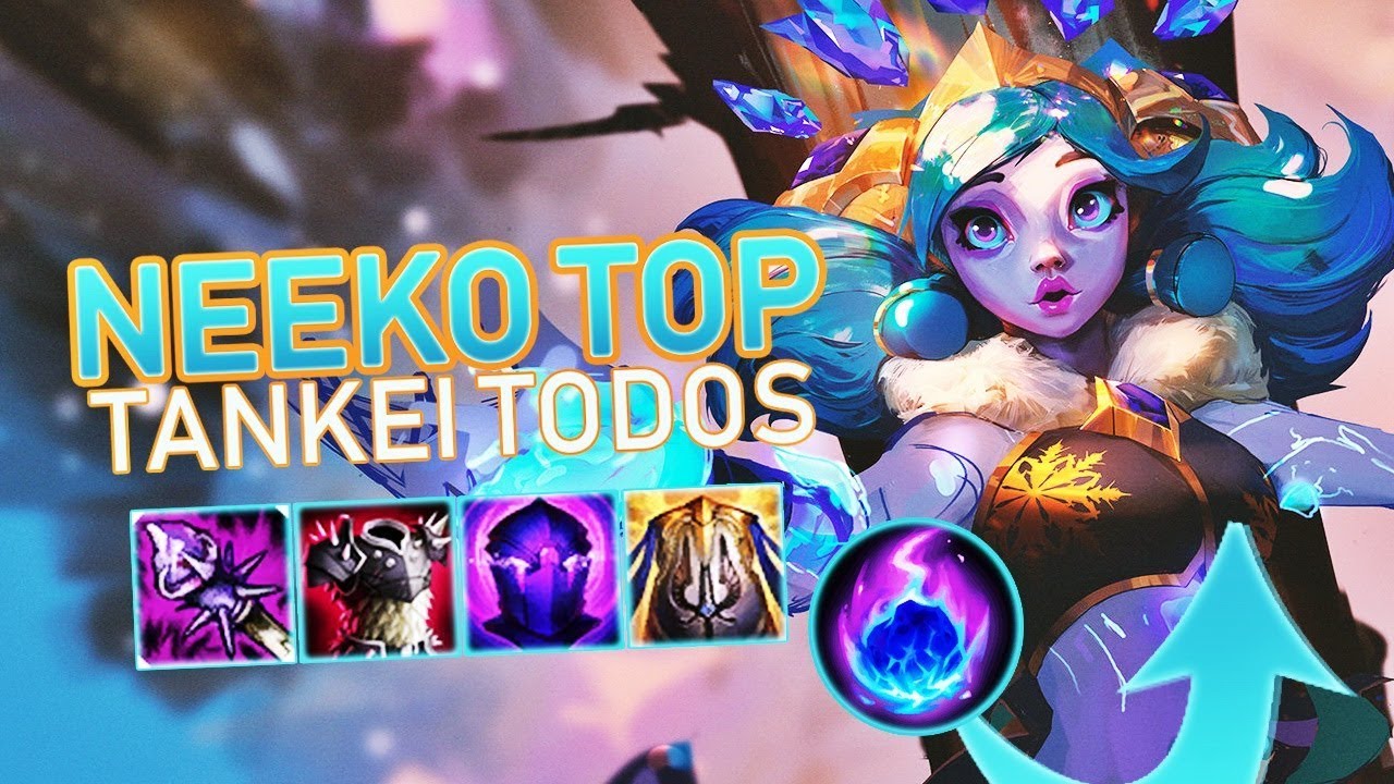 league of legends latinoamerica NEEKO TOP FULL TANK | JÁ VI TIME TROLL , MAS ESSE AQUI TÁ DE PARABÉNS | TOP DANO | MEC! #249