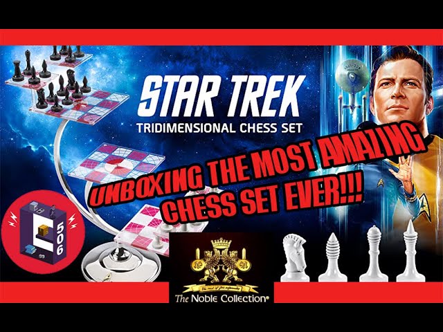 Star Trek Tridimenional Chess Set by The Noble Collection