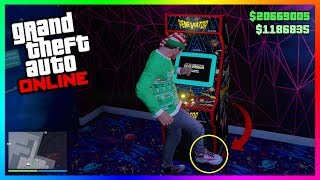 What Happens If You Kick The Arcade Machines In GTA 5 Online SECRET Outcome
