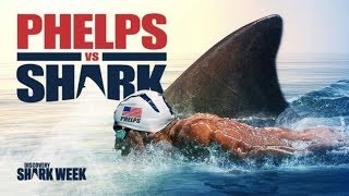 Michael Phelps vs Tiburon Blanco - Shark Week screenshot 3