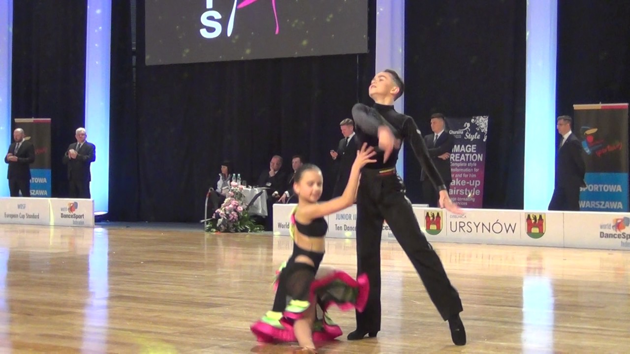 Polish Cup 2016 Junior I LA Final Rumba Julia Mozdyniewicz Tomasz Ruszkowski