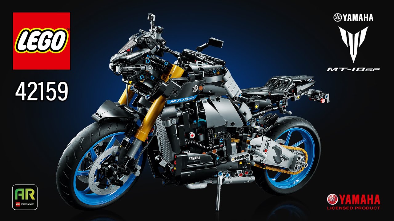 LEGO® Technic™ Yamaha MT-10 SP (42159)[1478 pcs] Step-by-Step Building  Instructions @TopBrickBuilder 