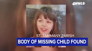 Body of missing child found  in pond
