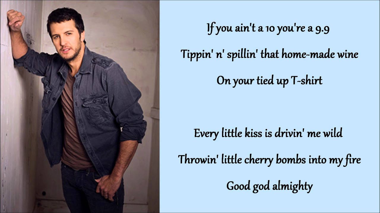 Luke Bryan - Drunk On You - Lyrics