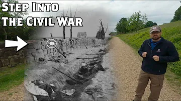 The Sunken Road at Fredericksburg | Civil War Then & Now