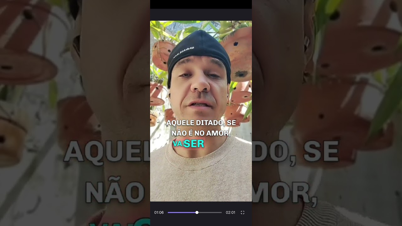 Seja somente obediente.