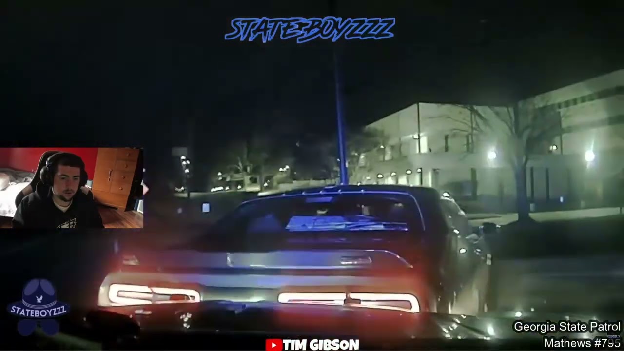 Тим Гибсон отреагировал на то, как угнанный Dodge Challenger устроил погоню на скорости 150 миль ...