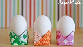 How to make a Egg Holder Origami | Easy Tutorial | PaperMade Profile