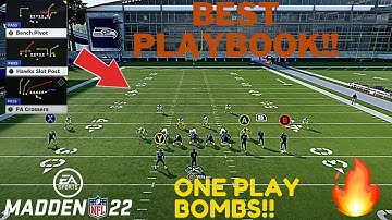 *NEW* BEST (PLAYBOOK) OFFENSIVE SCHEME IN MADDEN 22! BUNCH & MORE! ONE PLAY BOMBS! ELITE BREAKDOWN!