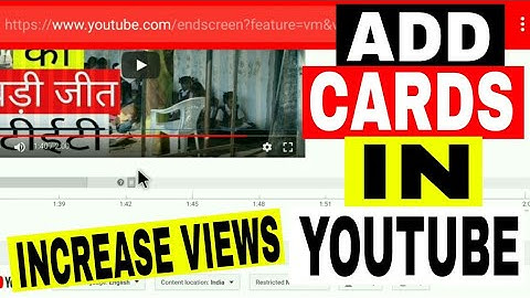 How to add cards annotations in YouTube | by Infomania Talk | Hindi