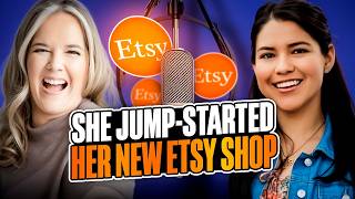 Ep 222 | How Driving Her Own Traffic Sparked Faster Organic Etsy Sales - with Alex Chavez