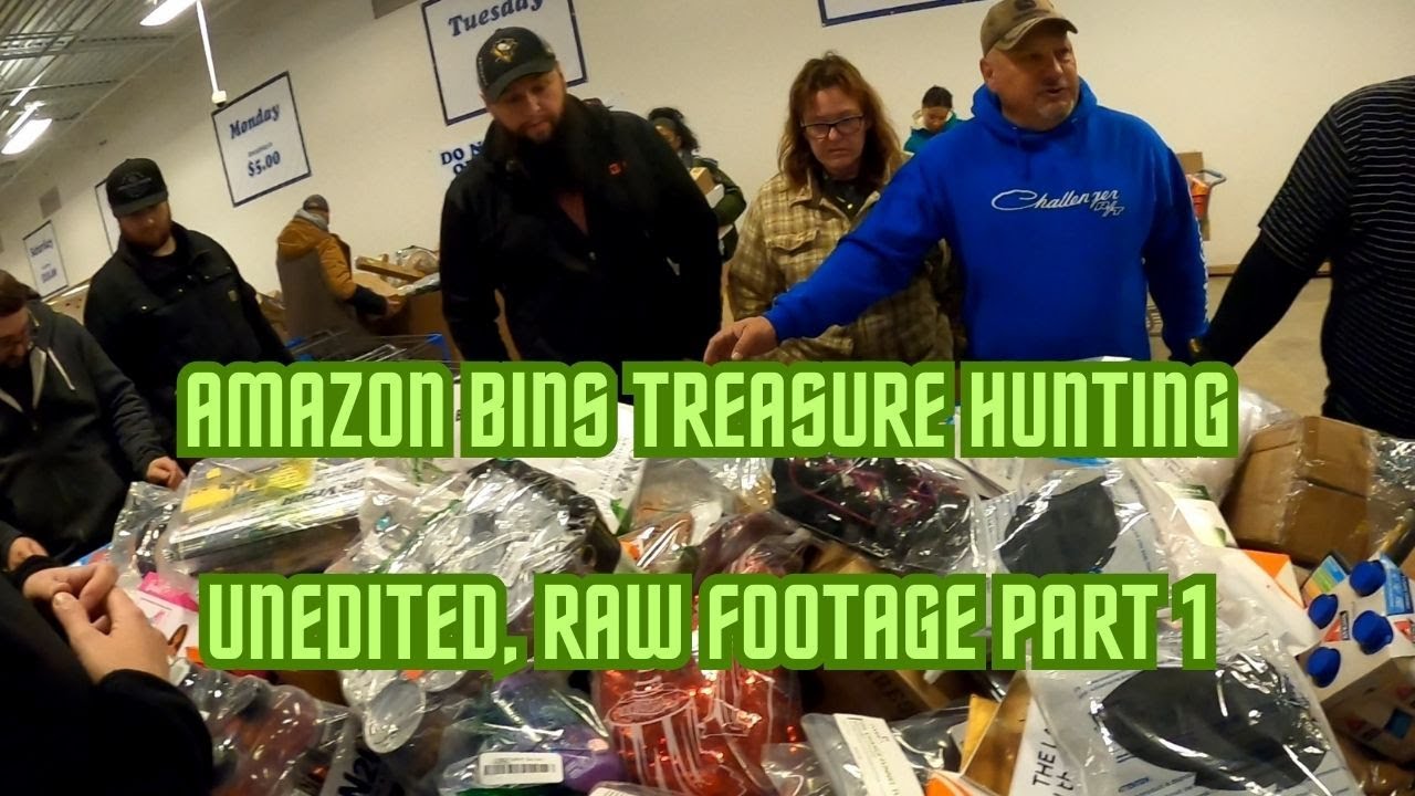 Amazon Bins Treasure Hunt YouTube