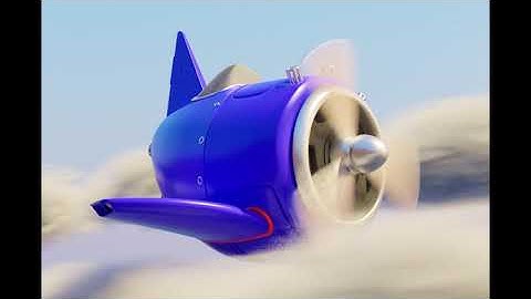 Blender Aircraft - CrossMind Studio