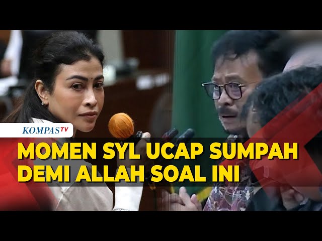 SYL Ucap Sumpah Demi Allah, saat Tanggapi Kesaksian Putrinya, Titha class=