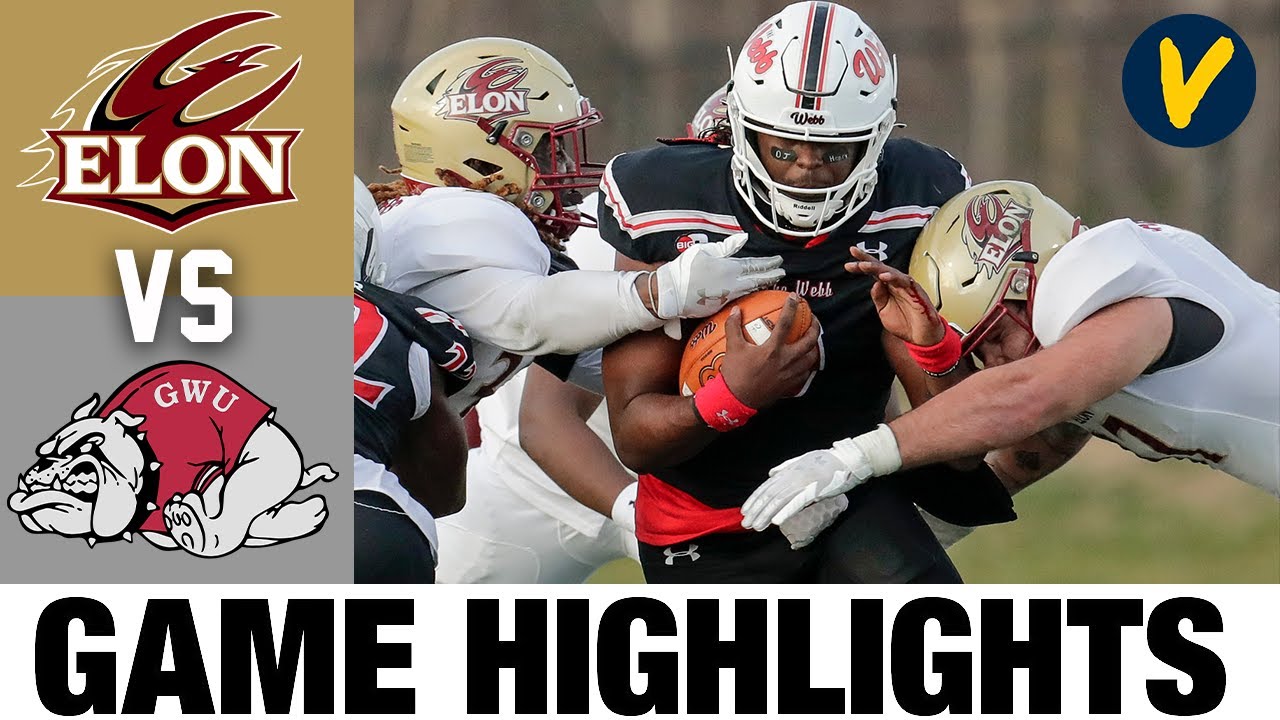 Elon vs Garder-Webb Highlights | 2021 Spring College Football Highlights