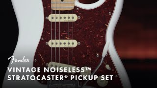 Vintage Noiseless Stratocaster Pickups | Fender