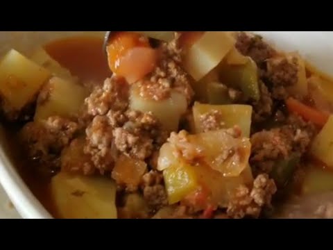 Mexican Picadillo con Papas