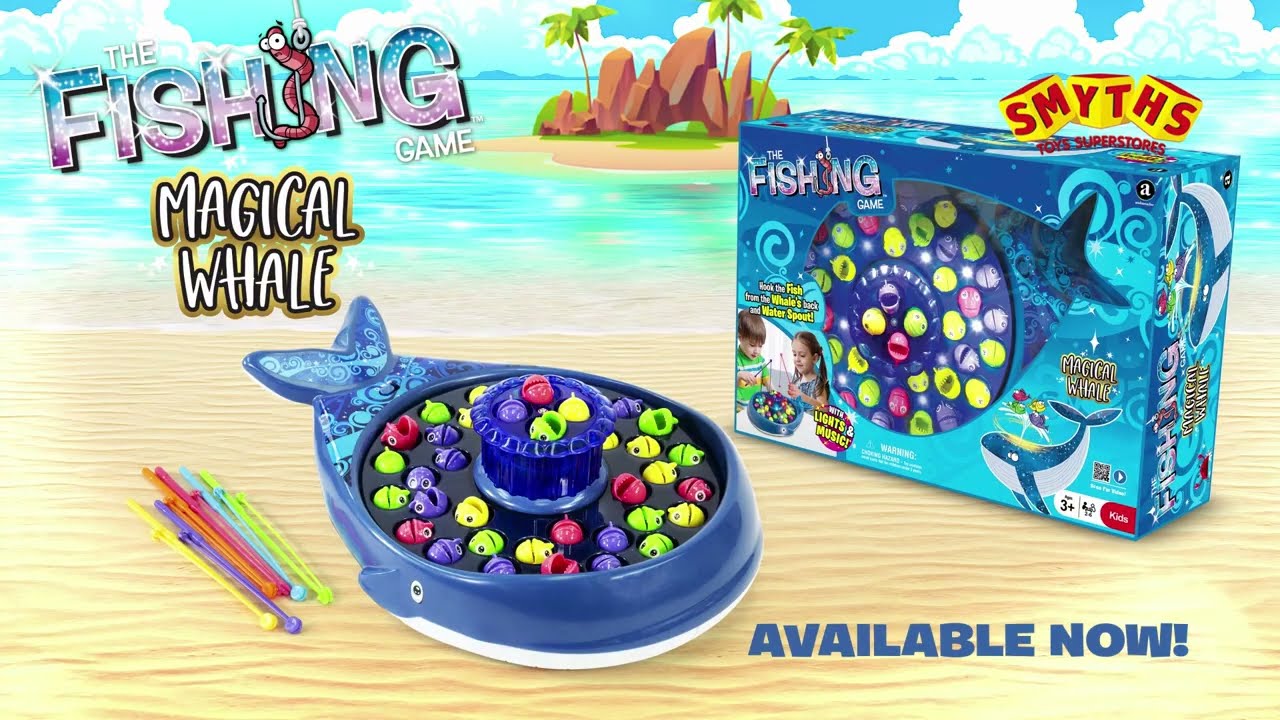 The Fishing Game Magical Whale - Smyths Toys 