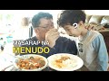 Masarap na Menudo  |  Korean Tries Filipino Food (with his son)