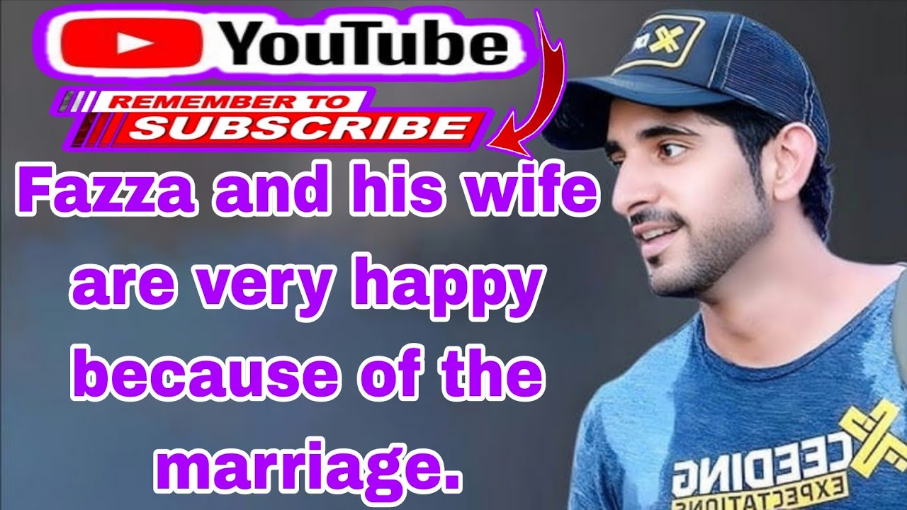 Fazza and his wife are very happy because of the marriage. |Sheikh Hamdan |Fazza