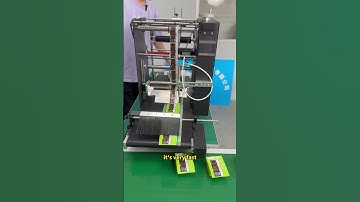 Choose the right labeling machine double your choice, yuezhou flat surface labeling machine can help