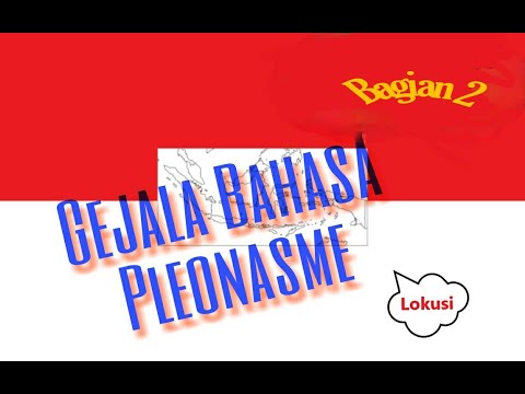 Video: Apakah ada kata lain untuk pleonasme?