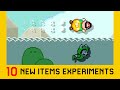 10 Q&A Experiments with the NEW Items - Part 9 | Super Mario Maker 2