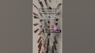 Video Game Music on Different Instruments!! #satisfying #music