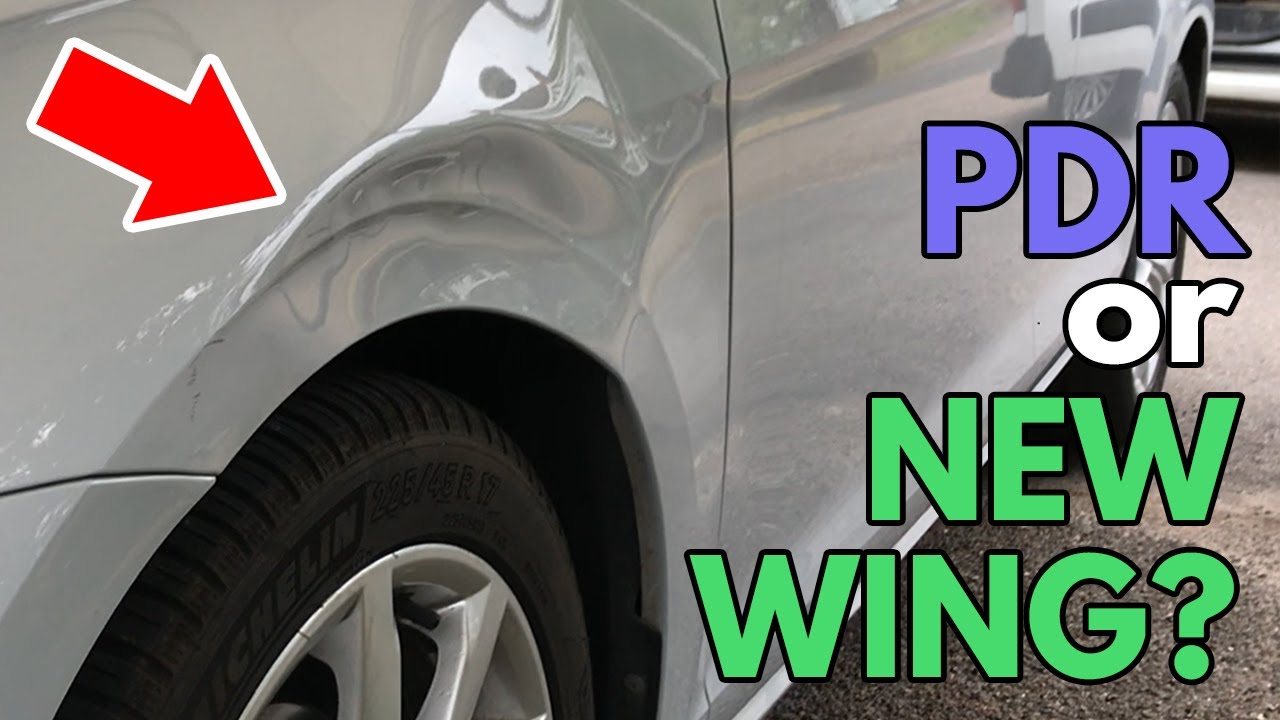 POP that DENT out!  Honda Civic rear arch dent repair #shorts #pdr 