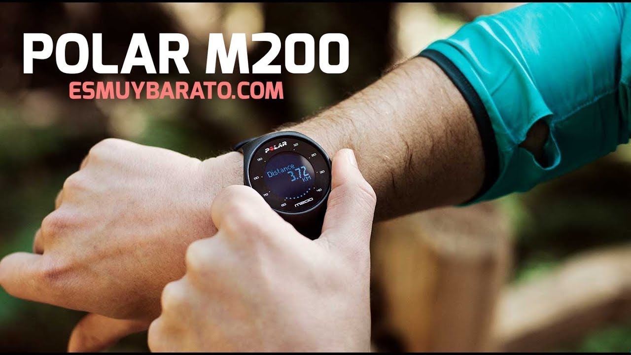 Review del reloj deportivo Polar M200 con GPS y pulsómetro - YouTube