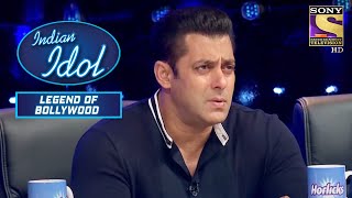 Salman Khan ने गुनगुनाते Enjoy किया अपने Movie का गानों | Indian Idol | Legend Of Bollywood